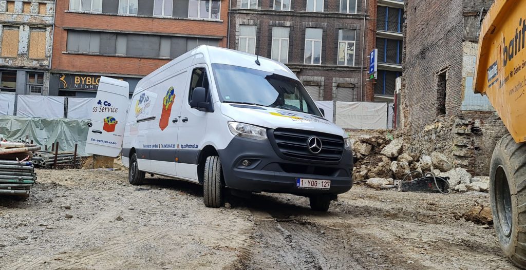 Snelle logistieke service, transport diensten, Vlaams Brabant, limburg, gingelom, landen, Mercedes, Kp&CO express service